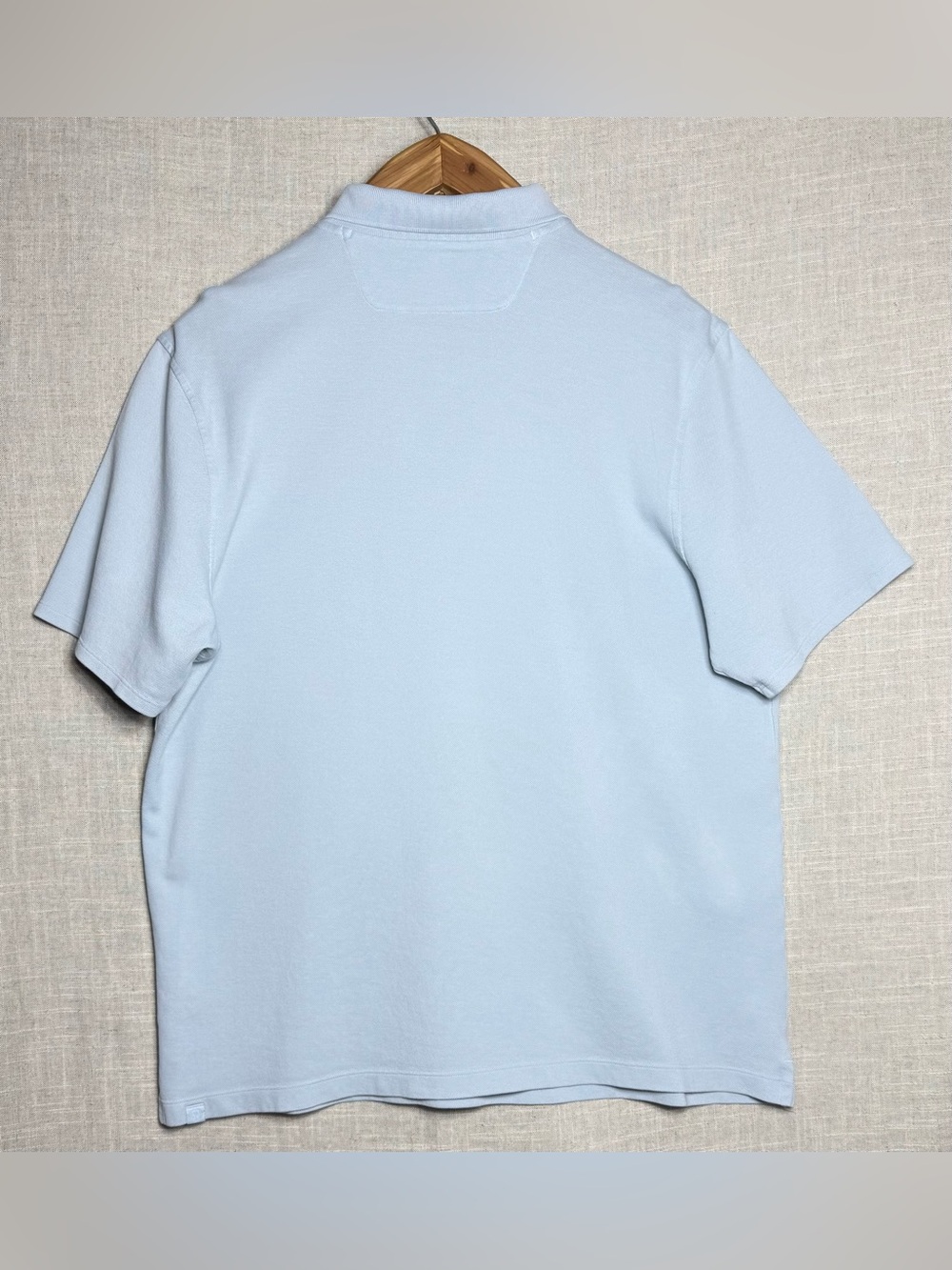Lululemon Men's Evolution Pique Polo Shirt Light Blue Size XL - Picture 2 of 7